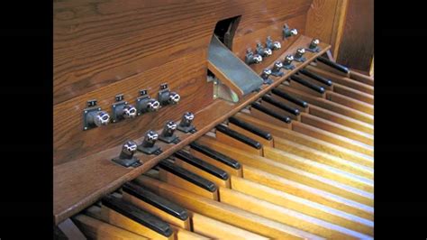 Pedals In The Pipe Organ Youtube