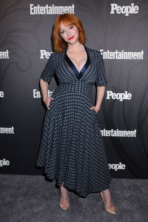 Christina Hendricks At Ew And People New York Upfronts Celebration 0514