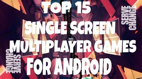 Best Single Screen Multiplayer Games For Android Youtube