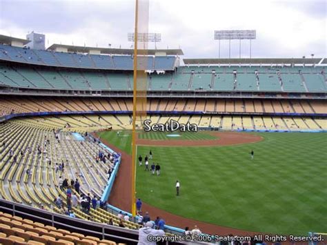 Seat View From Loge Box Section 168 At Dodger Stadium Los Angeles Dodgers