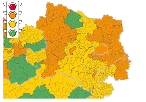 Die infektionslage in jeder region soll jede woche bewertet werden und in einer farbstufe von grün. Corona-Ampel: Bezirk Bruck leuchtet jetzt Orange - Bruck an der Leitha