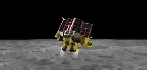 Japans Slim Moon Lander Enters Lunar Orbit