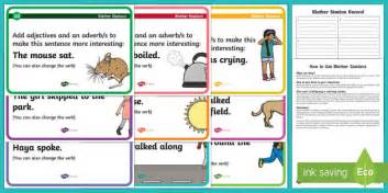 An adverb is a word/a set of words that modifies verbs, adjectives, and other adverbs. Improving Sentences with Adjectives and Adverbs Blether ...