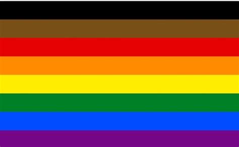 This Uk Pride Is Going To Use The Black And Brown Striped Rainbow Flag