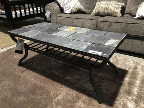 Find the best stone coffee tables for your home in 2021 with the carefully curated selection available to shop at houzz. BLACK METAL WITH STONE TILE TOP COFFEE TABLE - Able Auctions