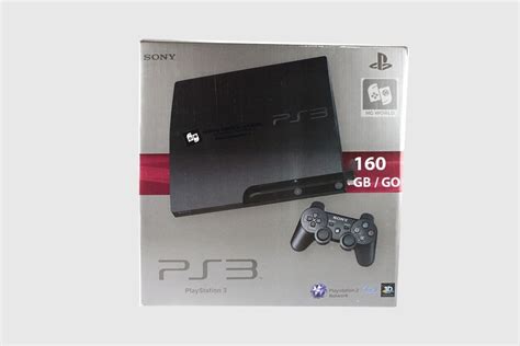 Black Playstation 3 Sony Ps3 Slim 3 Tb 262 Top Games Refurbished Model