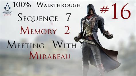 Assassin S Creed Unity 100 Walkthrough Part 16 Sequence 7 Memory 2