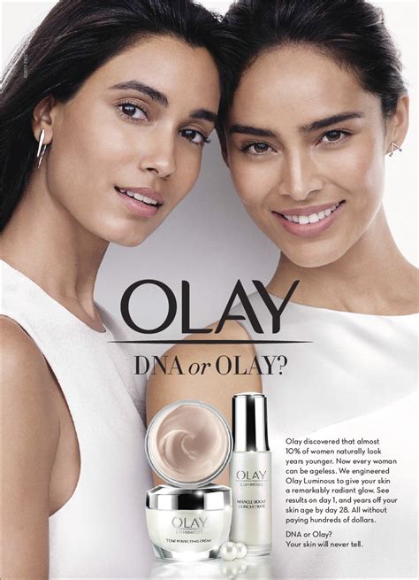 Perfume Ad Garnier Skin Active Olay Regenerist Beauty Ad Cream