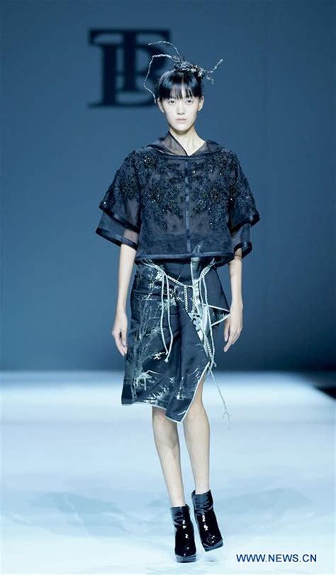 China Fashion Week Held In Beijing Xinhua English News Cn