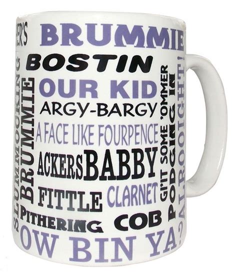 Brummie Dialect Mug Mugs Cool Words Birmingham