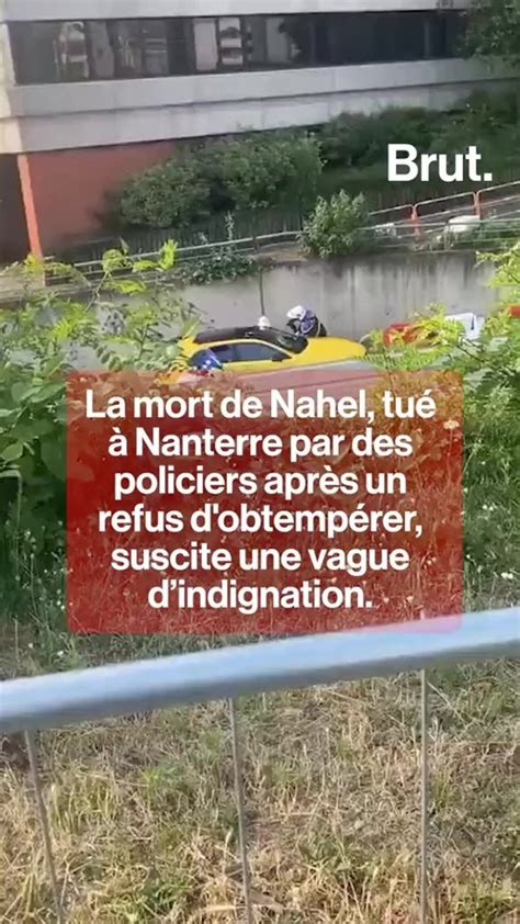 Video La Mort De Nahel Suscite Une Vague D Indignation Brut