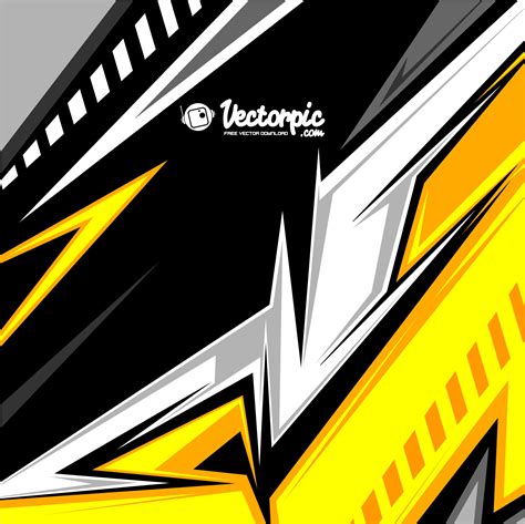 Are you looking for background tribal design images templates psd or png vectors files? abstract racing stripes background with yellow and black ...