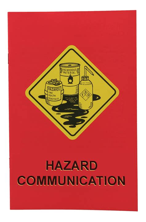 Haz Com Safety Booklets Hazard Communication SHZTP224