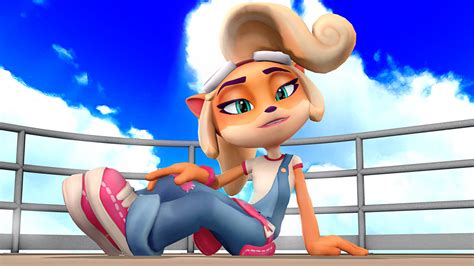 Coco Bandicoot Sexy Pose Sfw By Popa 3d Animations On Deviantart