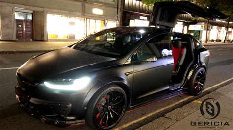 Custom Tesla Model X Widebody Gericia International Ltd Uk