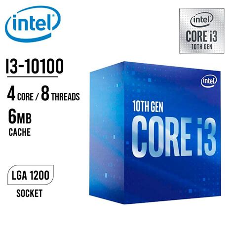 Intel Core 10100 I3
