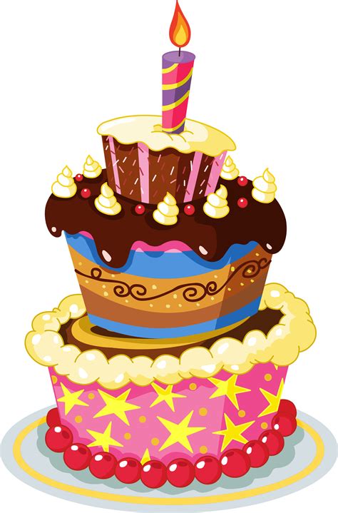 Download Colorful Birthday Cakes Zwd9 Colorful Birthday Cake Cake Png