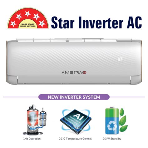 We carry top brands such as: Amstrad 5 Star Energy Saving Air Conditioner | Amstrad India