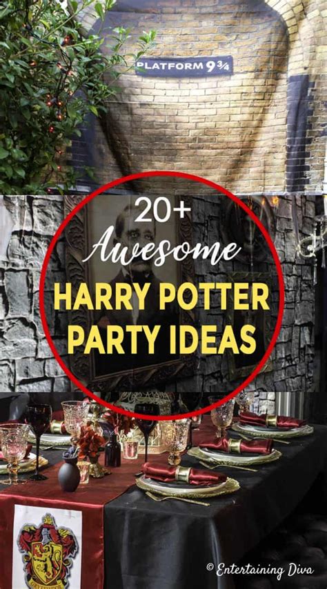 Diy Harry Potter Party Decorations Vlr Eng Br