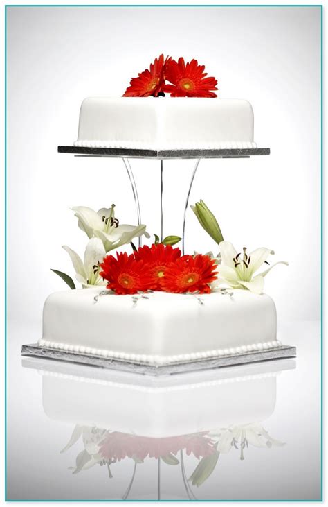 4 Tier Acrylic Wedding Cake Display Stands Cascade Home Improvement