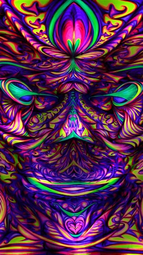 Psychedelic Wallpaper Android Supportive Guru