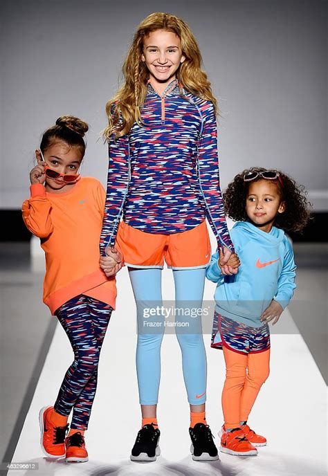 Models Walk The Runway At The Nike Levis Kids Fashion Show During
