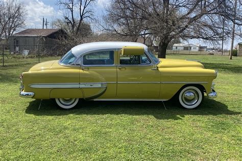 1953 Chevrolet Bel Air 4 Door Sedan 3 Speed Available For Auction