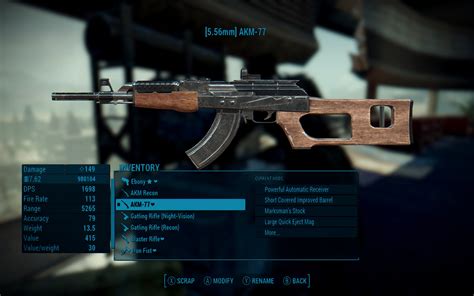 Improved Handmade Raider Rifle At Fallout 4 Nexus Mods And Community