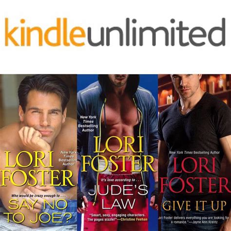New On Kindle Unlimited Lori Foster New York Times Bestselling Author