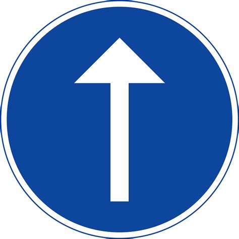 Straight Ahead Only Sign In Sweden Clipart Free Download Transparent