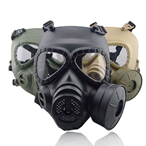 M04 Airsoft Tactical Wargame Dummy Gas Protective Mask Anti Fog Gear