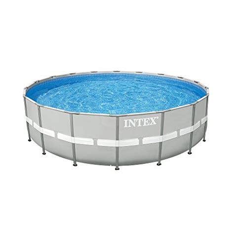 Intex 20ft X 48in Ultra Steel Frame Above Ground Swimming Pool With