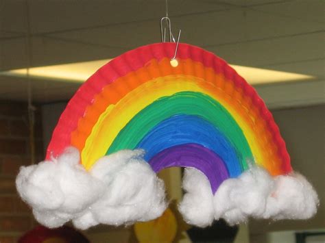 Paper Plate Rainbows Weather Week Teaching Ideas