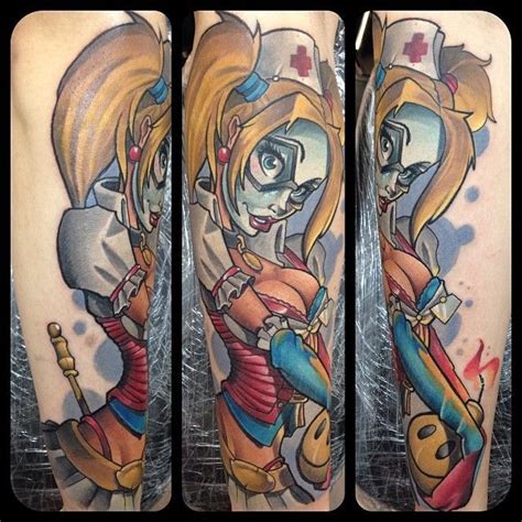Harley Quinn Pinup Awesome Tattoos Pinterest