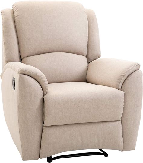 Homcom Recliner Chair Lounge Armchair Chair With Adjustable Angle And