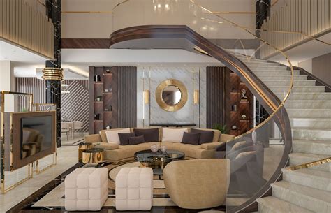 Double Height Modern Luxury House Interior