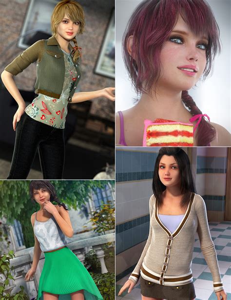 Belle 6 Add On Bundle Daz 3d