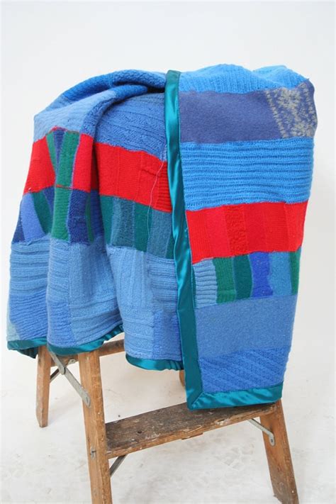 Recycled Wool And Cashmere Throw Blanket Cashmere Throw Blanket