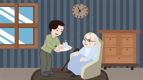 Caring For The Elderly To Take Care Of Sick People Caring