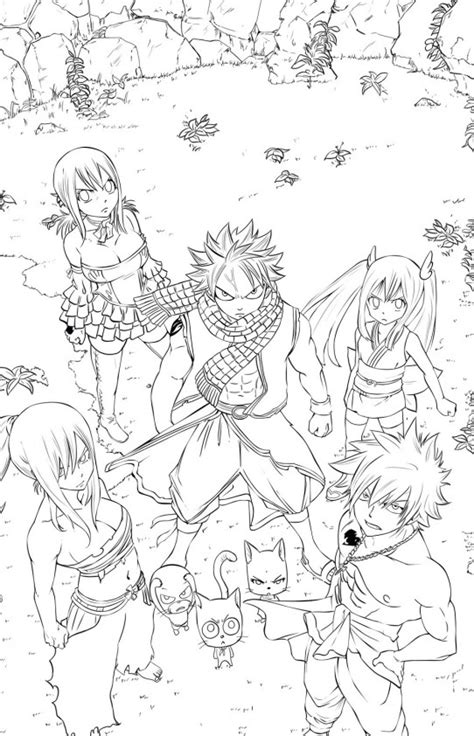 And also the fact that they used ft's main background music while showing everything the whole guild went. Natsu et ses amis est un coloriage de Fairy Tail