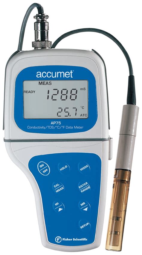 Fisherbrand™ Accumet™ Ap75 Portable Waterproof Conductivitytds Meter