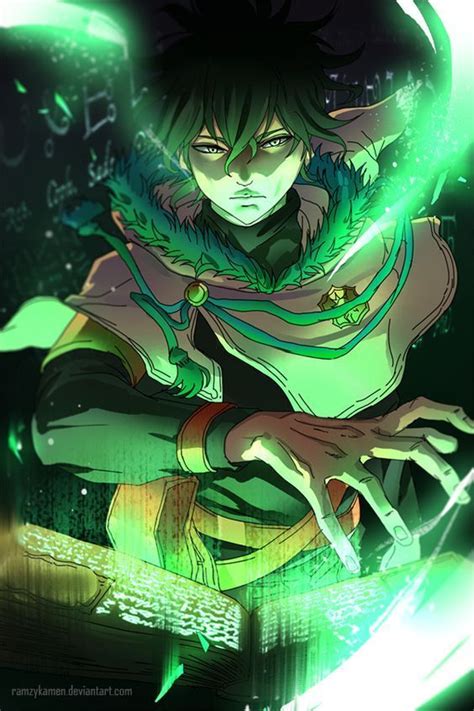 Black Clover Yuno Art Blackclover Yuno Anime Art 592856738428128376