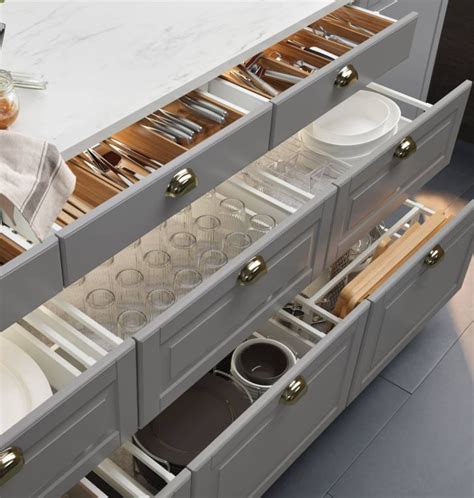 Based on what you're planning on using your island for slim drawers for linens. 10 Cabinet Organization Ideas for Maximizing Kitchen Space ...