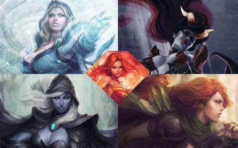 Dota Women Wallpapers Wallpaper Cave