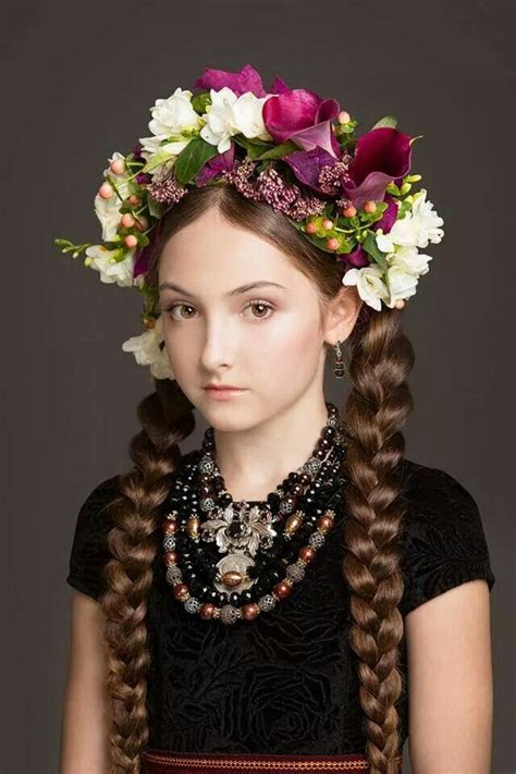Ukrainian Beauty Flower Garland Beautiful People Flower Head Wreaths Flower Crowns Floral