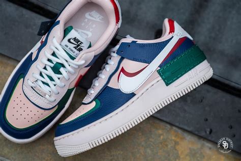 The air force 1 shadow pastel pink blue unboxing showing a up close look at the sneaker.link to buy. Nike Women's Air Force 1 Shadow Mystic Navy/White-Echo ...