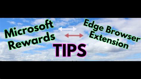Microsoft Rewards Edge Browser Extension Tips And Installation Youtube