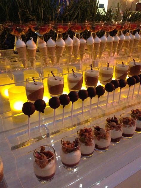 Miniature Desserts By Alison Price And Company Wedding Catering Wedding Food Drink Dessert