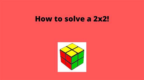 How To Solve A 2x2 With The Ortega Method Youtube