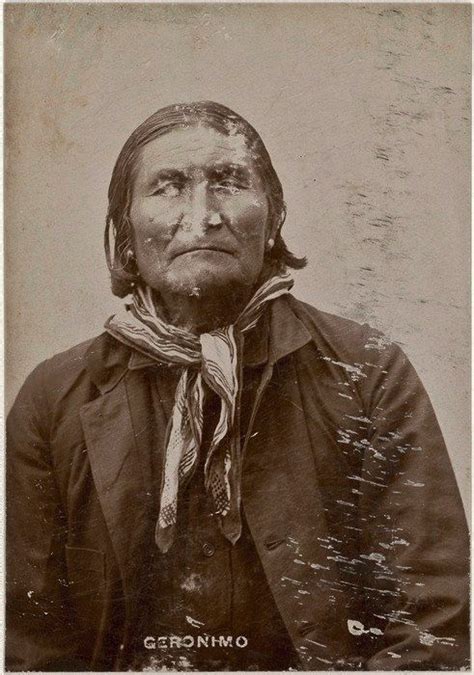 Goyathlay Aka He Yawns Aka Geronimo Chiricahua Apache 1896 American Indian History